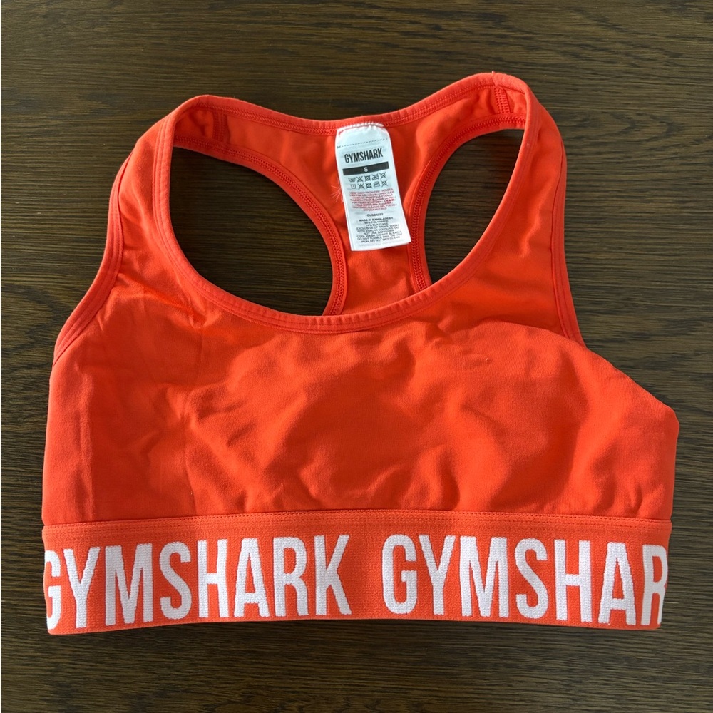 Gymshark Vibrant Orange Sports Bra